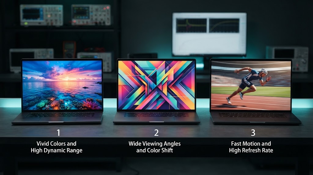 Laptop Ekranı Seçerken Nelere Dikkat Edilmeli? IPS, OLED ve TN